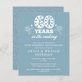 製作中の予算 60周年招待状 (正面/裏面)