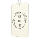 製品のカスタマイズプロゴをパーソナライズする学校 カーエアーフレッシュナー (左)