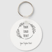 製品のカスタマイズプロゴをパーソナライズする学校 キーホルダー (正面)