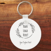 製品のカスタマイズプロゴをパーソナライズする学校 キーホルダー (正面)