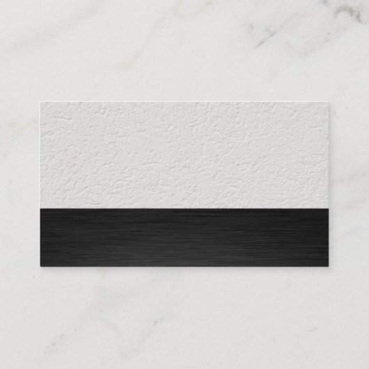 製品のクリーニング | ダークメタリックとウォールのテクスチャ 名刺 (裏面)