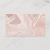 製品のクリーニング | ピンク大理石 名刺 (裏面)