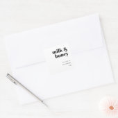 製品のシール スクエアシール (封筒)