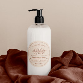 製品の埃ピンクのロゴラベル ラウンドシール