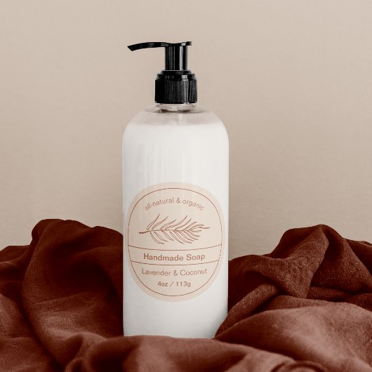 製品の埃ピンクのロゴラベル ラウンドシール