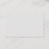 製品の挿入サンキューカード/名刺サイズ 名刺 (裏面)