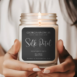 製品エレガントラベルのシール白黒 スクエアシール