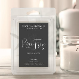 製品エレガントラベルのシール白黒 フードラベル