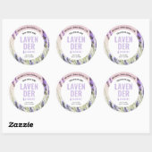 製品エレガント体スクラブ化粧水ラベル（写真付き） ラウンドシール (シート)