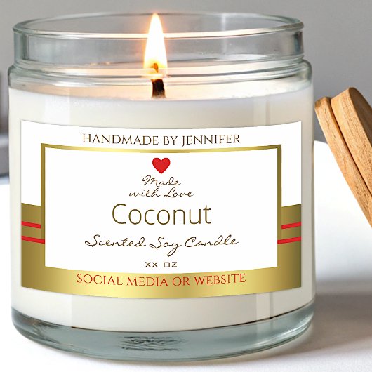 製品エレガント包装ラベル白および金ゴールド 長方形シール