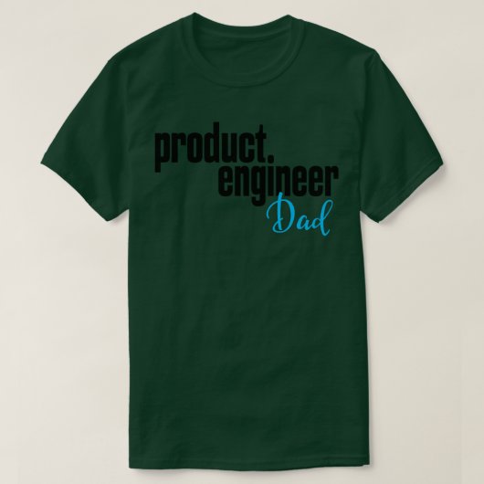 製品エンジニアパパ製品エンジニアリング Tシャツ (デザイン正面)