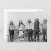 製品カスタマイズモジェブインディアンの責任者 ポストカード (正面/裏面)