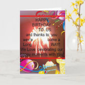 製品カスタマイズ カード (黄色い花)