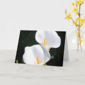 製品カスタマイズ カード (黄色い花)