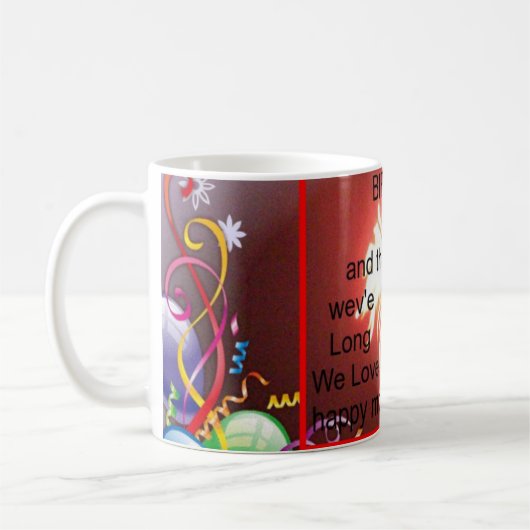 製品カスタマイズ コーヒーマグカップ (左)