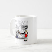 製品カスタマイズ コーヒーマグカップ (正面左)