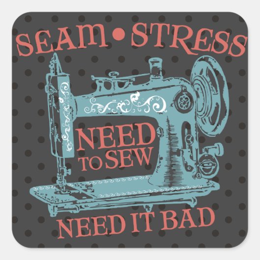 製品カスタマイズ スクエアシール (正面)