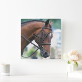 製品カスタマイズ スクエア壁時計 (ホーム)