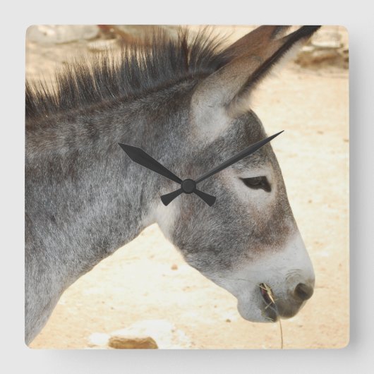 製品カスタマイズ スクエア壁時計 (正面)