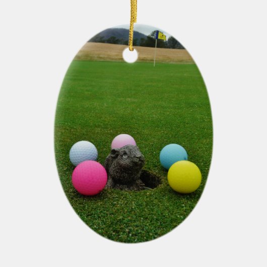 製品カスタマイズ セラミックオーナメント (正面)