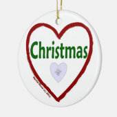 製品カスタマイズ セラミックオーナメント (左)