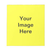 製品カスタマイズ ノートパッド (正面)