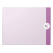 製品カスタマイズ ノートパッド (正面)