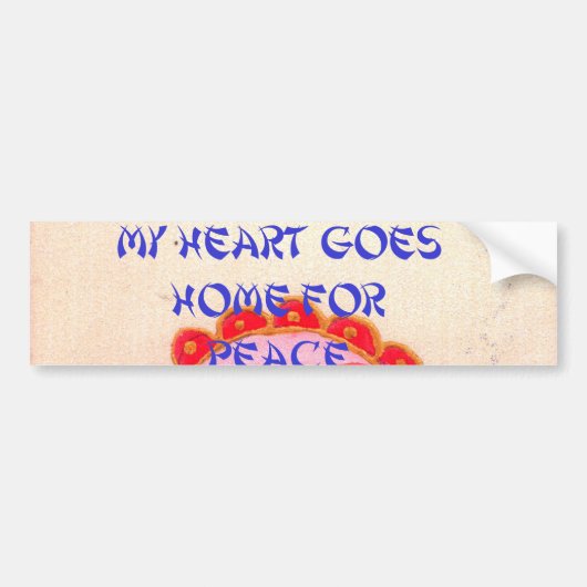 製品カスタマイズ バンパーステッカー (正面)