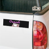 製品カスタマイズ バンパーステッカー (トラック上)