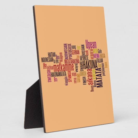 製品カスタマイズ フォトプラーク (側面)