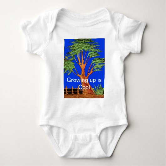 製品カスタマイズ ベビーボディスーツ (正面)