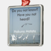 製品カスタマイズ メタルオーナメント (左)