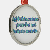 製品カスタマイズ メタルオーナメント (右)