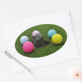 製品カスタマイズ 楕円形シール (封筒)