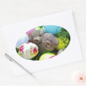 製品カスタマイズ 楕円形シール (封筒)