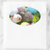 製品カスタマイズ 楕円形シール (バッグ)