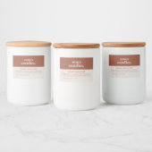 製品キャンドルラベル フードラベル (ボトル)