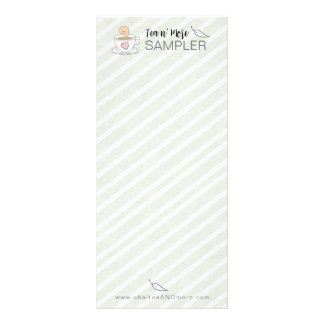 製品サンプルの作成 ラックカード