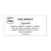 製品シンプル原料のカスタムロゴ セルフインキングスタンプ (デザイン)