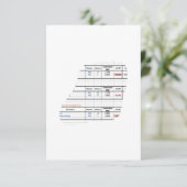 製品タイトル サンキューカード (スタンド正面)