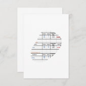 製品タイトル サンキューカード (正面/裏面)