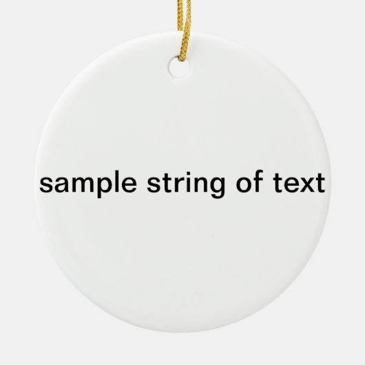 製品タイトル セラミックオーナメント (正面)