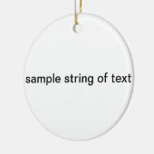 製品タイトル セラミックオーナメント (左)