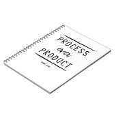 製品ノートブックの処理 ノートブック (左側)