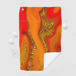 製品パターンの抽象的なデザインです。 ゴルフタオル