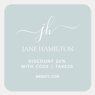 製品パッケージ割引コード スクエアシール