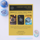 製品パーソナライズされたプロモーションのチラシ チラシ (シングル)