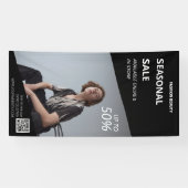 製品モダン写真インストア事業マーケティング 横断幕 (横)