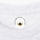 製品ラベルで手作り幾何学的な月 ラベル (貼付)