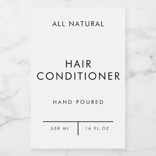 製品ラベル団体や組織用調髪剤 フードラベル (シングルラベル)